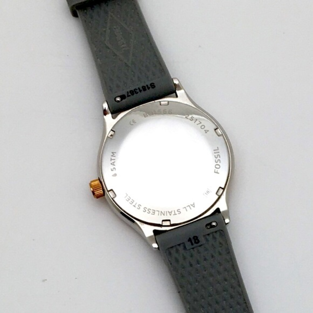 Fossil BQ1566 Gold Gray Stainless Steel Watch - Picture 10 of 14